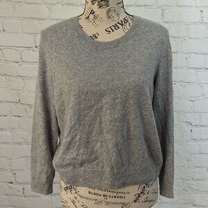 Aritzia Talula Knit Lightweight Sweater Cashmere Angora Rabbit Hair L